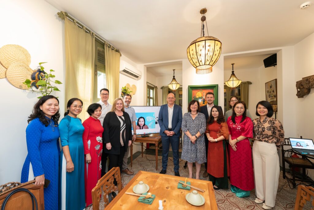 October 2024: Exchange with the German Delegation led by State Secretary of the Ministry for Economic Cooperation and Development (BMZ) on promoting gender equality in Vietnam’s energy sector.