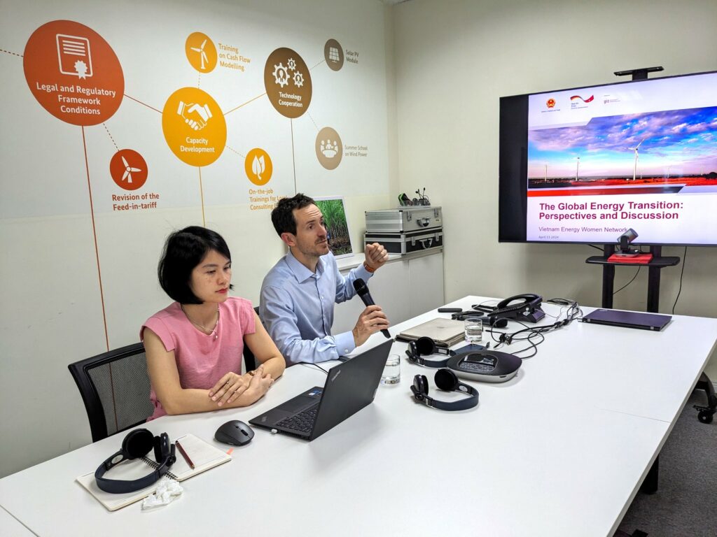 April 2024: Webinar “Energy Transition: Opportunities & challenges for energy female students in Viet Nam”